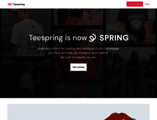 teespring-email.com screenshot