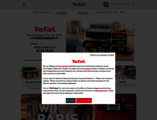 tefal.com.au screenshot