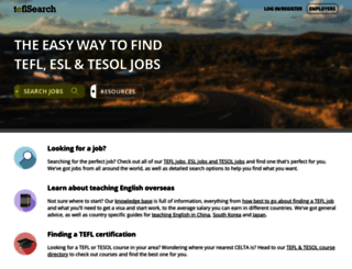 teflsearch.com screenshot