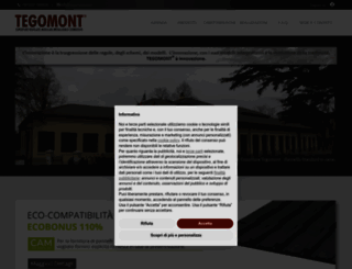 tegomont.com screenshot