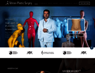 tehraniplasticsurgery.com screenshot