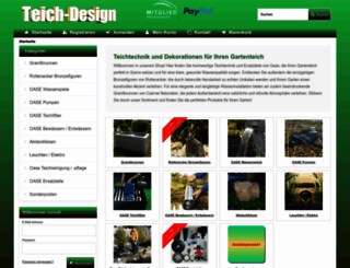 teichdesign.de screenshot