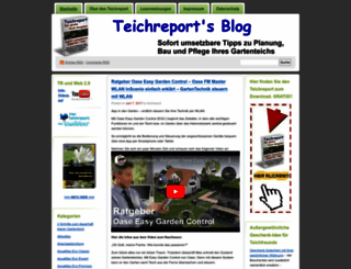 teichreport.wordpress.com screenshot