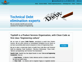 tejasoft.com screenshot