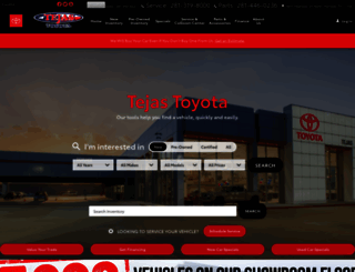 tejastoyota.com screenshot