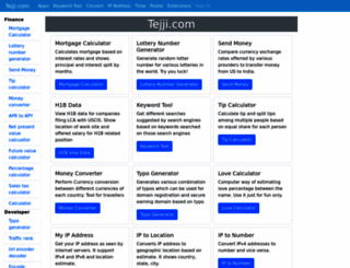 tejji.com screenshot