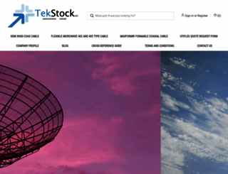 tek-stock.com screenshot