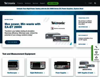 tek.com screenshot