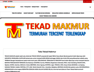 tekad-makmur.co.id screenshot