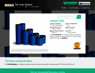 tekcodesystem.com screenshot