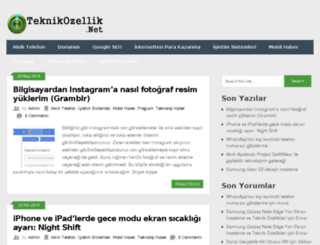 teknikozellik.net screenshot