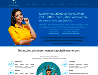 tekninenasiakaspalvelu.com screenshot