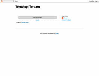 teknologiterbaruuu.blogspot.com screenshot