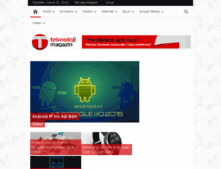 teknolojimagazin.net screenshot
