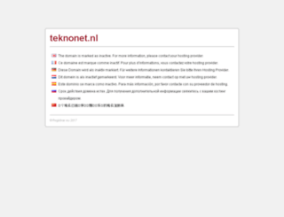 teknonet.nl screenshot