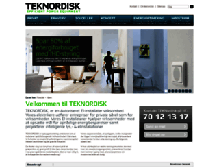 teknordisk.dk screenshot