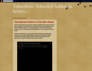 teknosem.blogspot.com screenshot