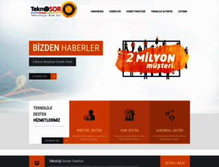 teknosor.com.tr screenshot