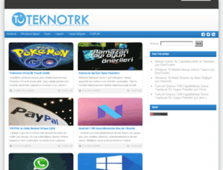 teknotrk.net screenshot