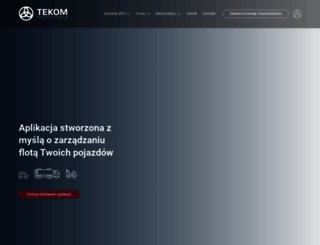 tekom.pl screenshot