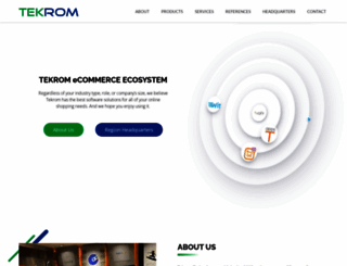 tekrom.com.tr screenshot