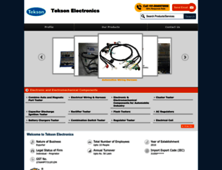 teksonelectronics.net screenshot
