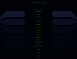 tekst-pesni.com screenshot