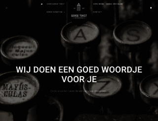 tekstbureau-margriet.nl screenshot