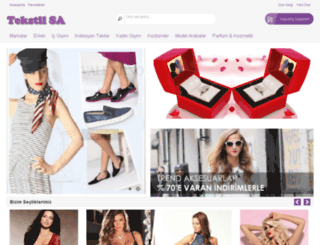 tekstilsa.com screenshot