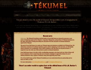 tekumel.com screenshot