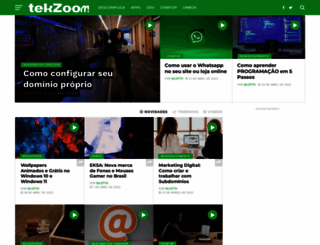 tekzoom.com.br screenshot