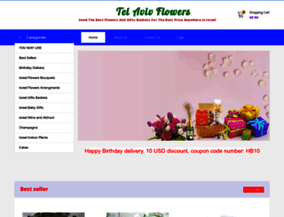 tel-aviv-flowers.com screenshot