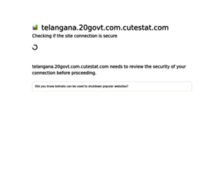 telangana.20govt.com.cutestat.com screenshot