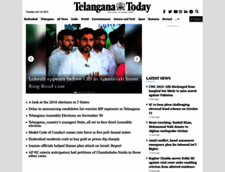 telanganatoday.news screenshot