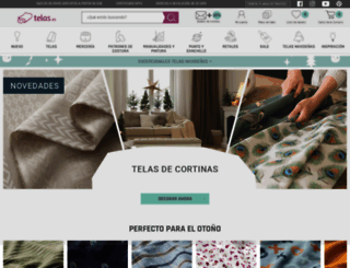 telas.es screenshot