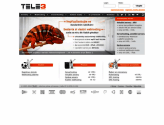tele3.cz screenshot