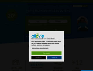 teleassistance-allovie.com screenshot