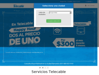 telecable.net.mx screenshot