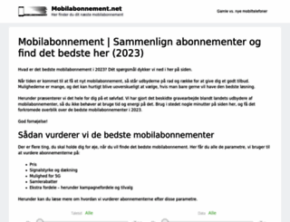 telecare.dk screenshot