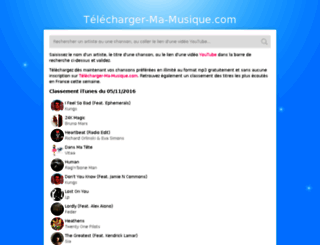 telecharger-ma-musique.com screenshot