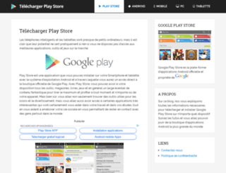 telechargerplaystore.com screenshot