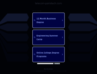 telecom-paristech.com screenshot