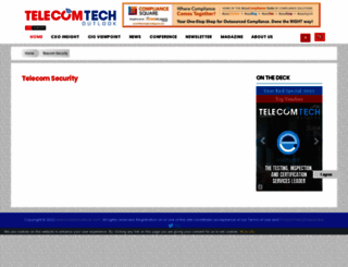 telecom-security.telecomtechoutlook.com screenshot