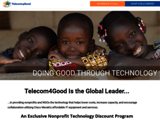 telecom4good.org screenshot