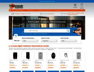 telecomando-express.com screenshot
