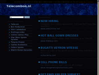 telecombon.nl screenshot