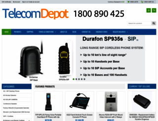 telecomdepot.com.au screenshot