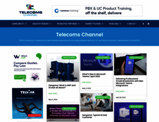 telecoms-channel.co.za screenshot