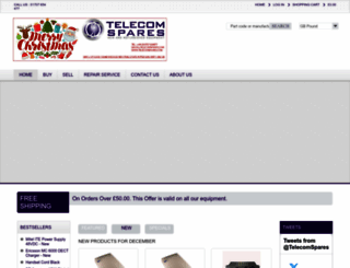 telecomspares.com screenshot