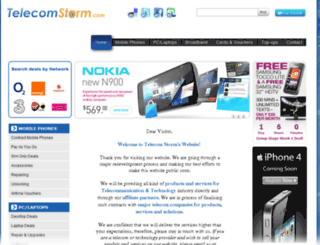 telecomstorm.com screenshot